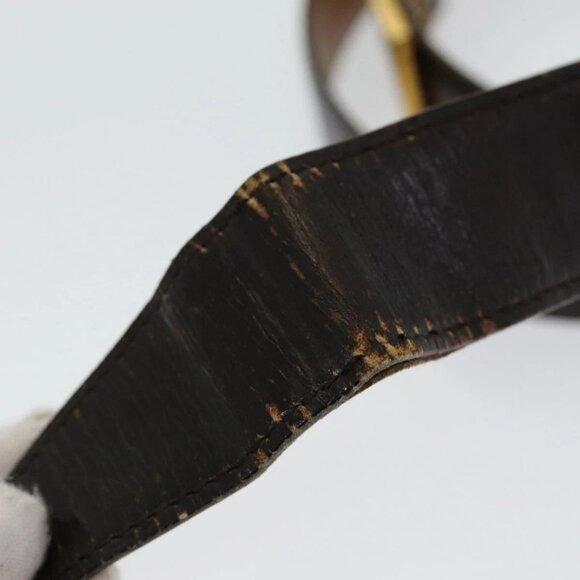 HERMES Constance Belt Leather 35.4"""" Dark Brown Auth am5720 - Picture 8 of 15